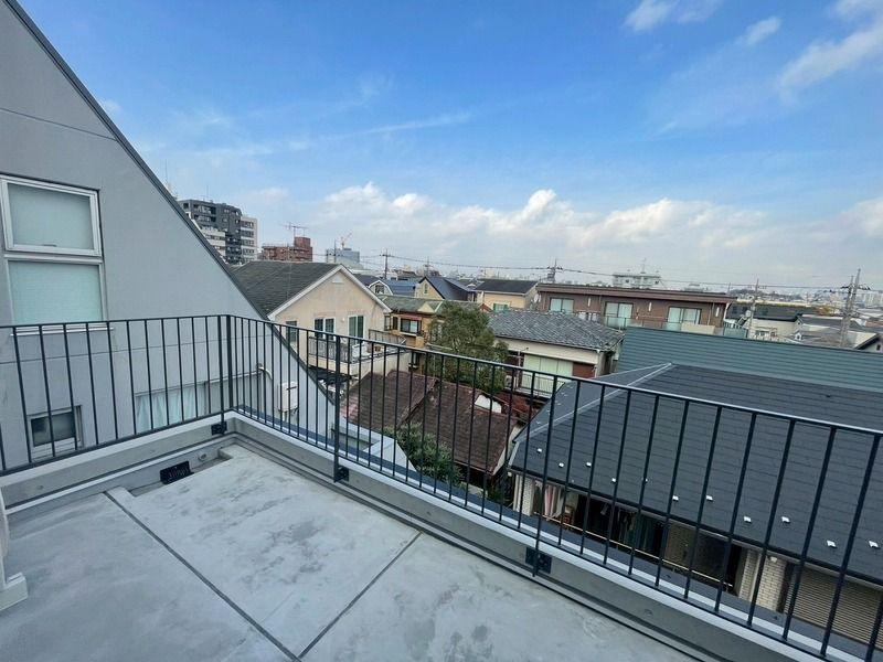 Fullea奥沢のバルコニー