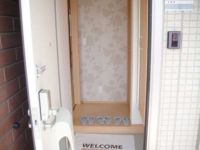 クローバーの玄関|玄関内部