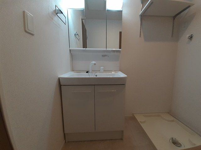 サンピラーの洗面所