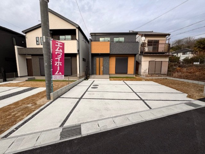 【外観】 | GRAFARE瀬戸市東郷町全3棟【仲介手数料無料　にじの丘小　にじの丘中】 | 今すぐのご案内可能です！→  0120-336-922　までお気軽にお問い合わせください。