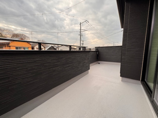 【バルコニー】 | GRAFARE瀬戸市東郷町全3棟【仲介手数料無料　にじの丘小　にじの丘中】 | 新築戸建の事はマックバリュで住まい相談へお任せください。