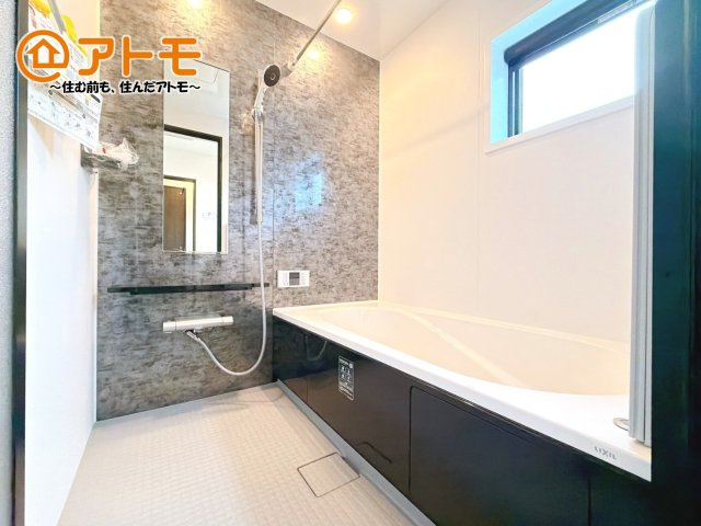 【浴室】 | 裾野市石脇　新築一戸建て　全1棟 | 広々１坪タイプのゆったり浴室ユニット♪浴室乾燥機付き♪