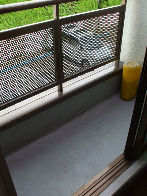 メゾンしなののバルコニー