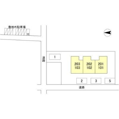 【区画図】 | プリシェール北村