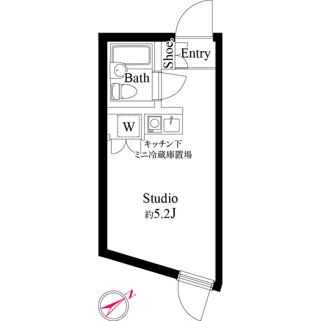 サタケドリームコートの間取り