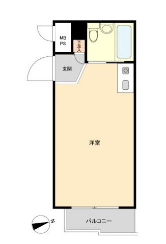 【間取り】 | グランドコート駒込 | 南東向きのお部屋なので、陽当り良好・通風良好です！