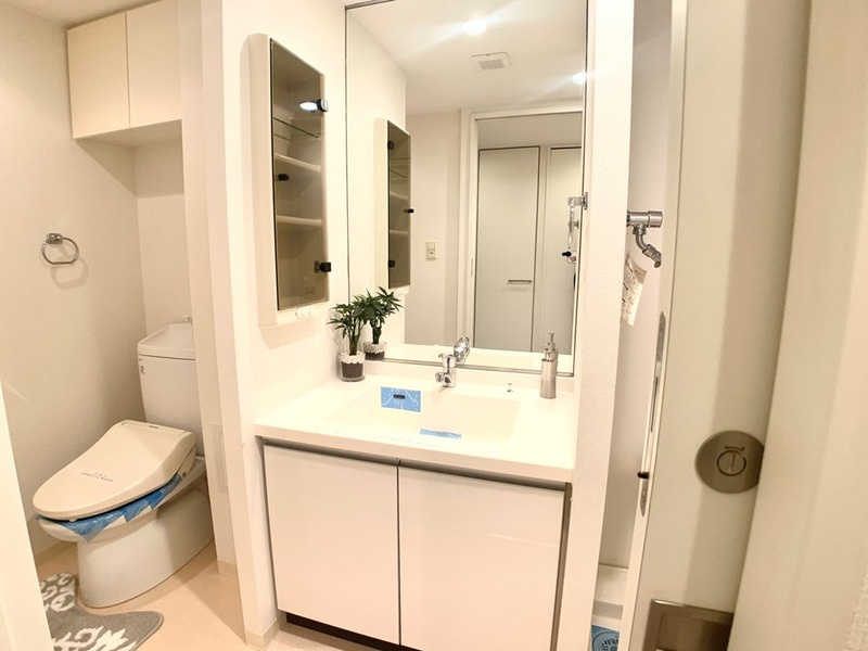 クロスレジデンス東十条の独立洗面台