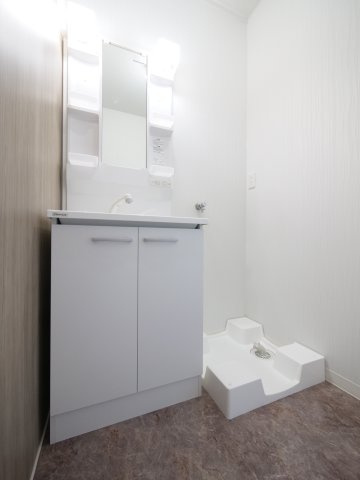 田中メゾネットの洗面所