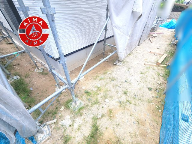 太宰府市青山1丁目第2-1棟(1号棟)の庭|お庭で自由な時間を過ごせます。