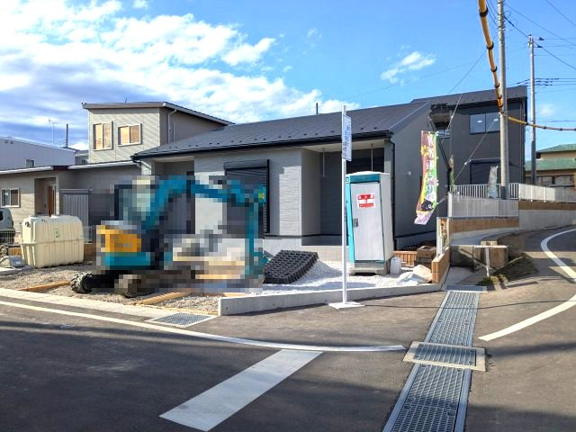 リーブルガーデン箕郷町生原第７の前面道路含む現地写真