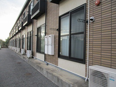 レオパレス金堀台Ⅱのバルコニー