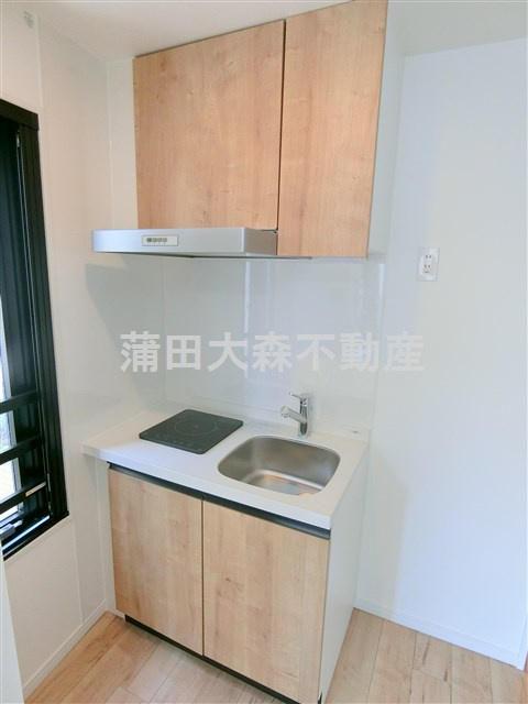 COCOCUBEココキューブ西蒲田のキッチン|IHシステムキッチン