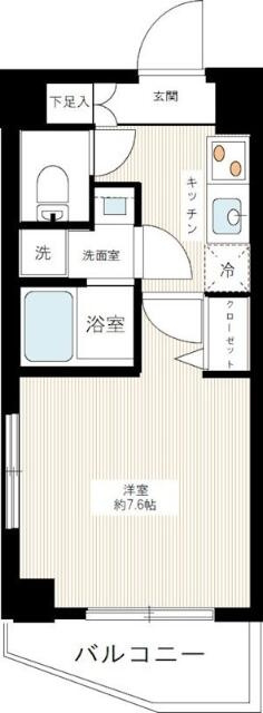MAXIV武蔵新城の間取り|※参考写真