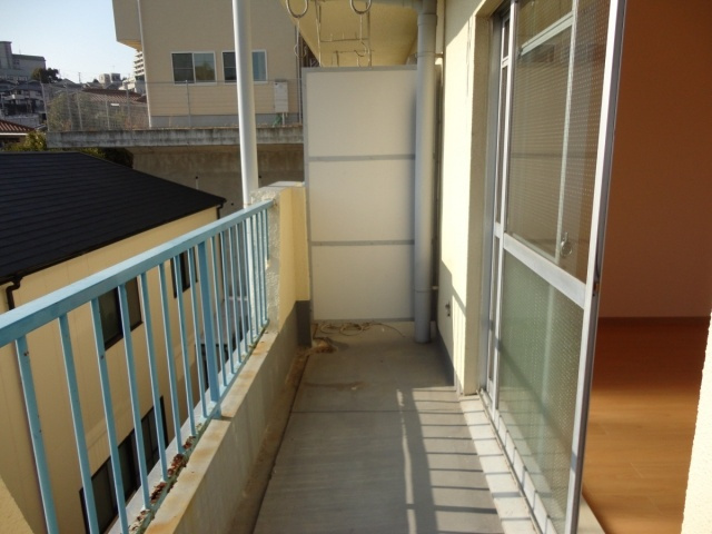 シャトールナのバルコニー