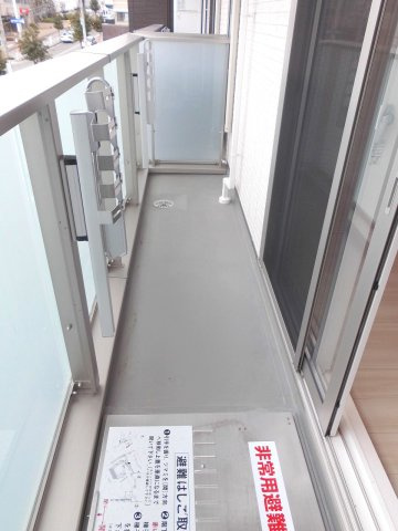 リアン朝霧のバルコニー