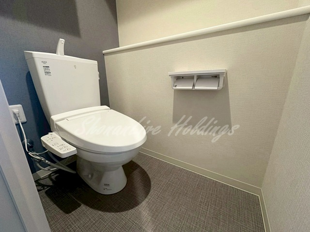 ベイサイドヒルズ関内のトイレ|温水洗浄便座付き♪