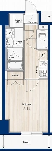 N-stage亀戸の間取り