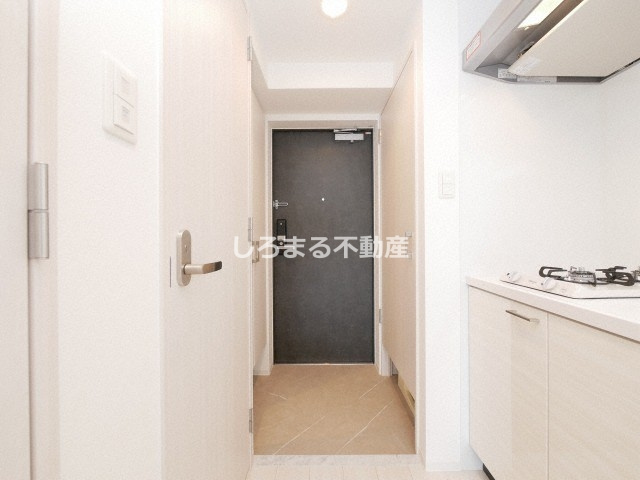 エスリード難波ザ・メゾンの玄関