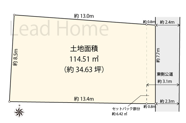 【土地図】 | 品川区中延3丁目