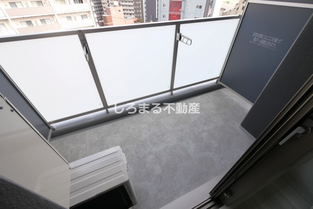 アーバネックス梅田中崎町Ⅱのバルコニー