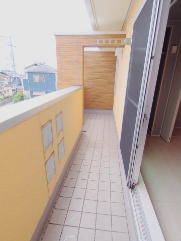 エルシスガーデン府中町のバルコニー