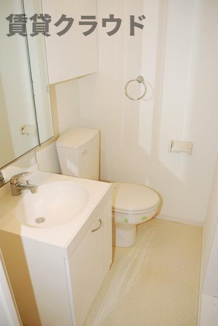 マリアージュの洗面所|忙しい朝には欠かせない洗面所です