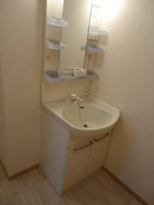 ボヌールＫ B棟の独立洗面台|B202 洗髪洗面化粧台