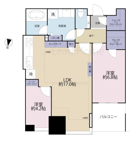 【間取り】 | 大崎ウエストシティタワーズＷ棟