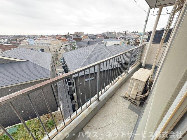 矢野マンションのバルコニー