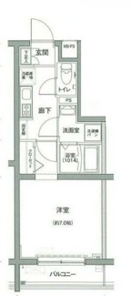 【間取り】 | ビィ・フォルマ多摩川 | 間取りです。