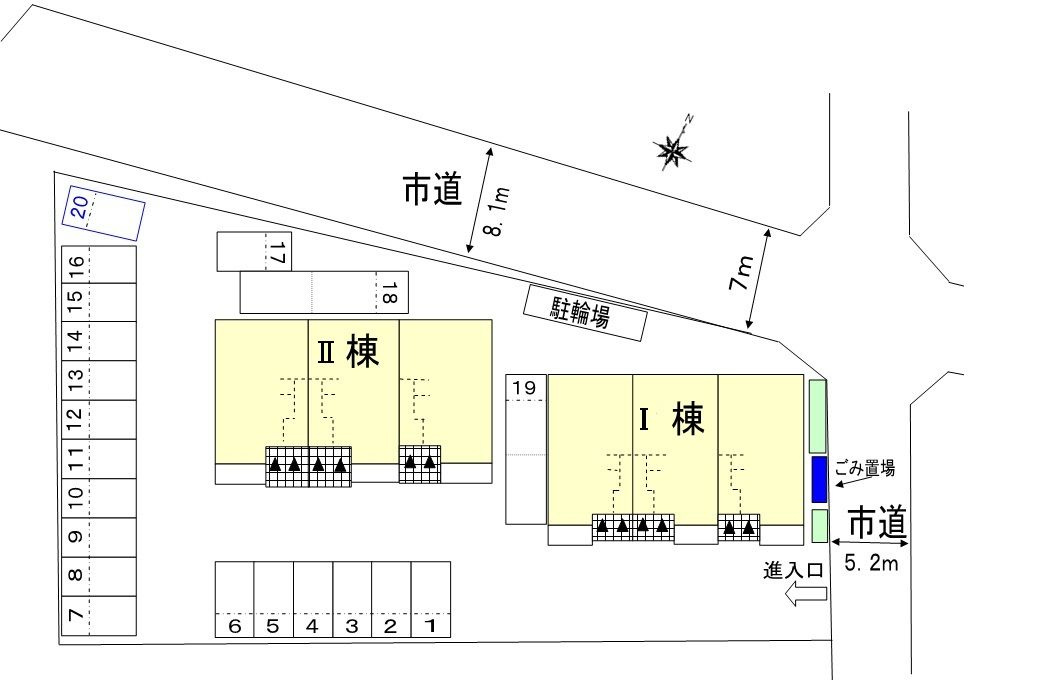ブリアンベル・ウッドⅠの区画図