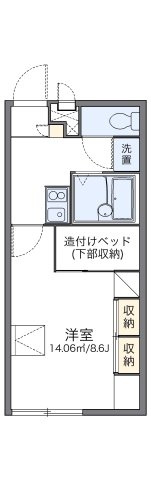 レオパレス和の間取り