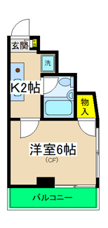 【間取り】 | アジュール片倉 | アジュール片倉　間取り図
