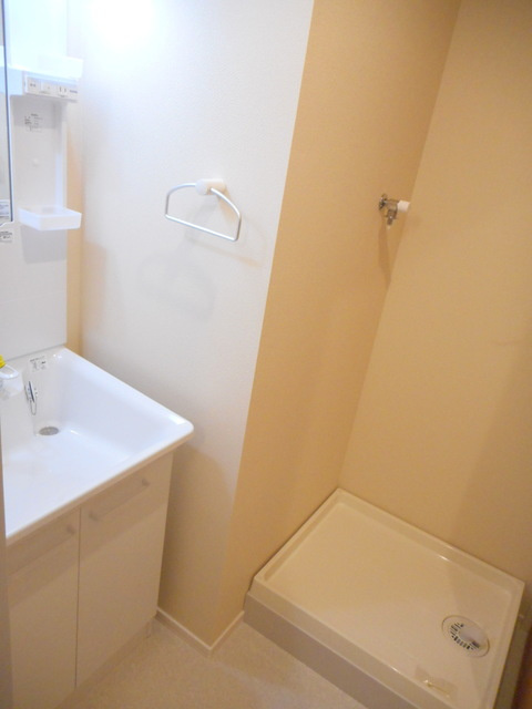 メゾン　フィル　デ　フェールの浴室|室内洗濯機置場