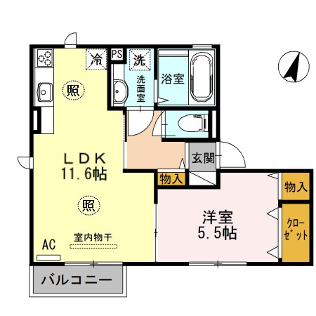 神戸6番館の間取り