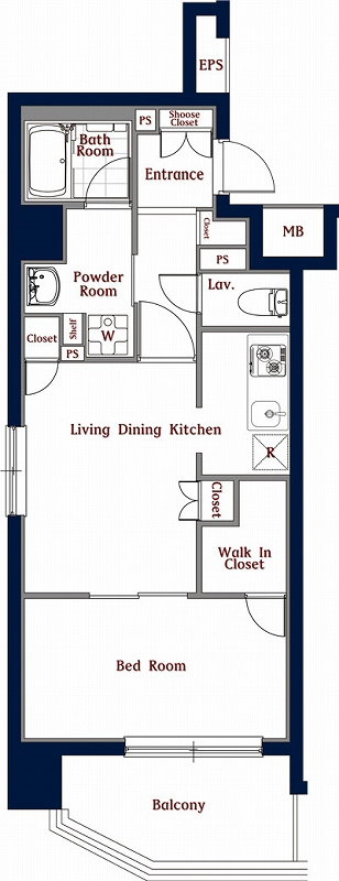 Nステージ上野の間取り