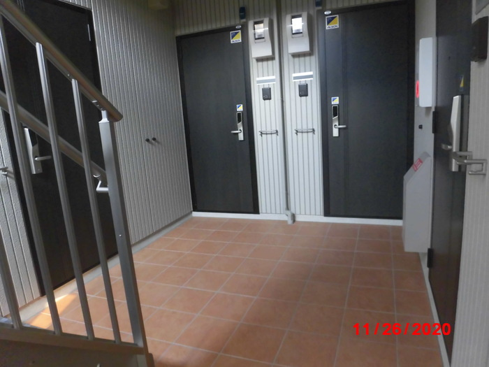 フルールブランのエントランス