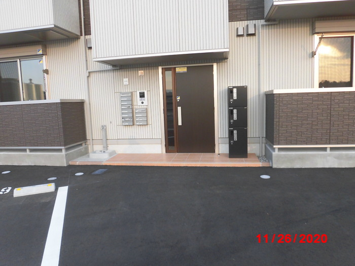 フルールブランのエントランス