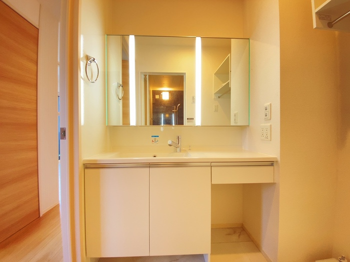 フルールブランの洗面所