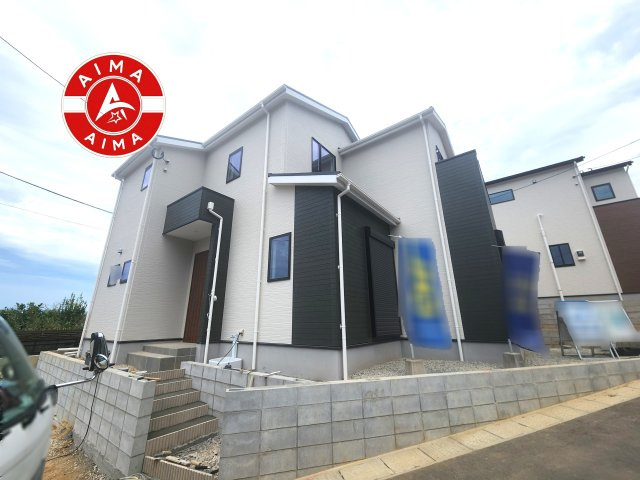 糸島市前原駅南1丁目第3-3棟(1号棟)の外観|デザイン性のある外観です。