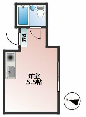 物件の間取り図です。