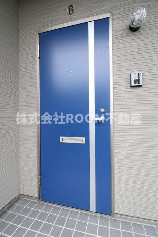 久保田貸家Ⅱの玄関|毎日通る玄関はこちらです