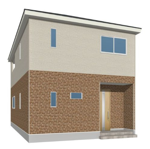 都城市蓑原町の新築一戸建の外観