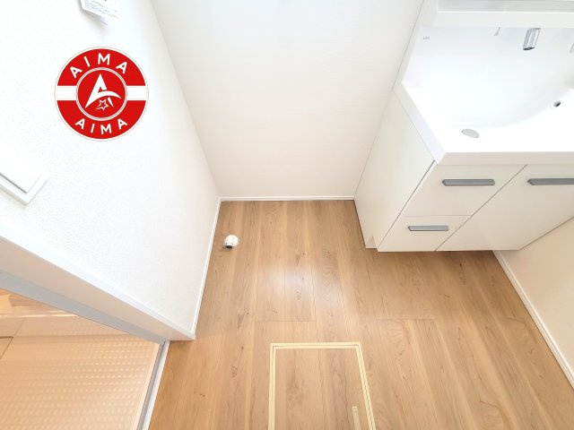 糸島市前原駅南1丁目第3-3棟(3号棟)のランドリースペース|ランドリースペースとなります。広々して有効的にご使用できます。