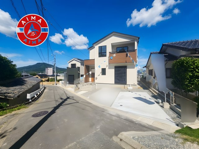 糸島市前原駅南1丁目第3-3棟(3号棟)の前面道路含む現地写真|見学の時間などお気軽にお問い合わせ下さい。