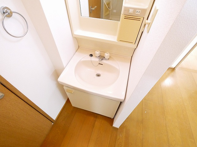 三条大路Sマンションの洗面所