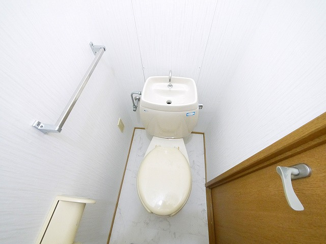 三条大路Sマンションのトイレ