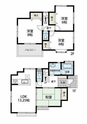 【間取り】 | 東急東横線「東白楽」中古戸建