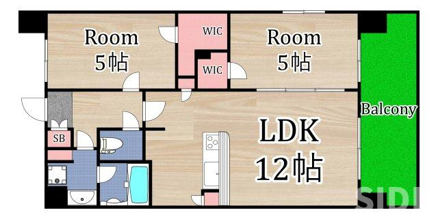 【間取り】 | セイワパレス都島駅前