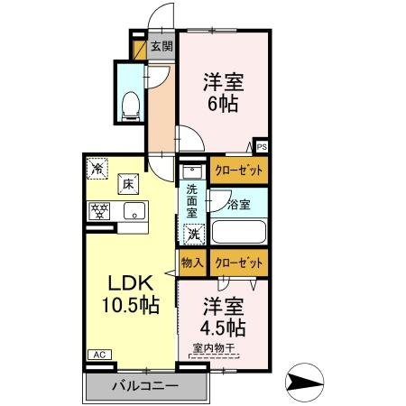 ラプエルタの間取り